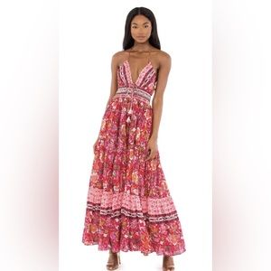Free people floral maxi dress